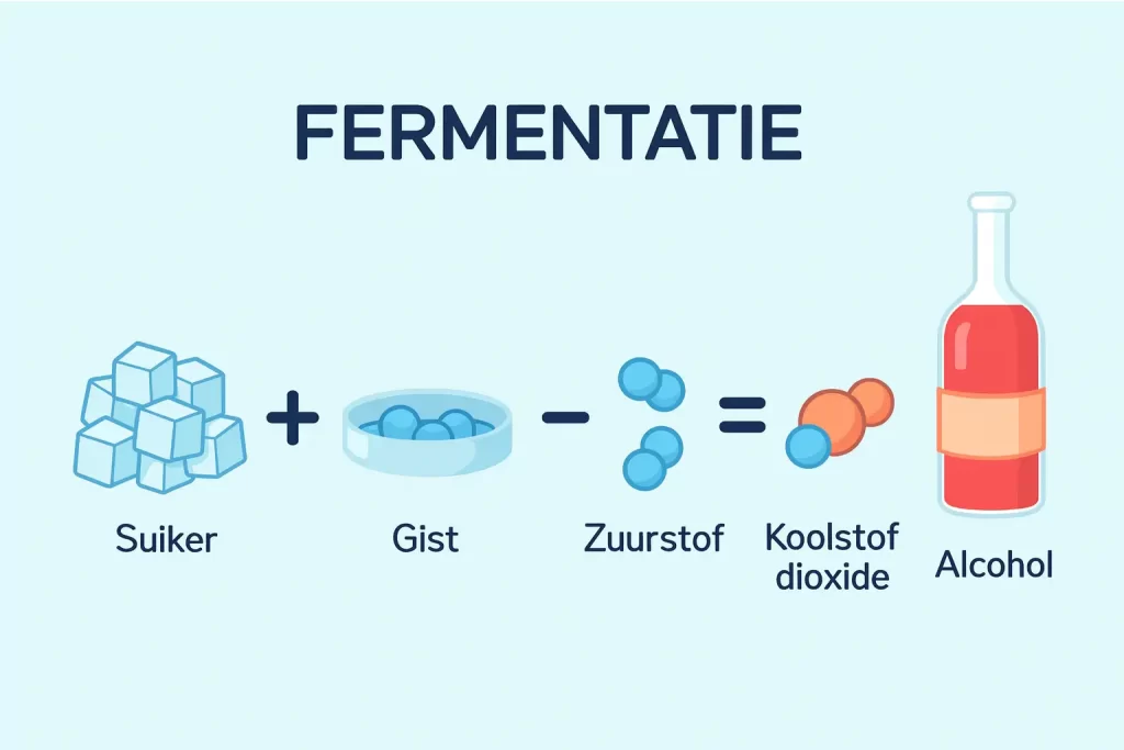 bramenwijn maken proces