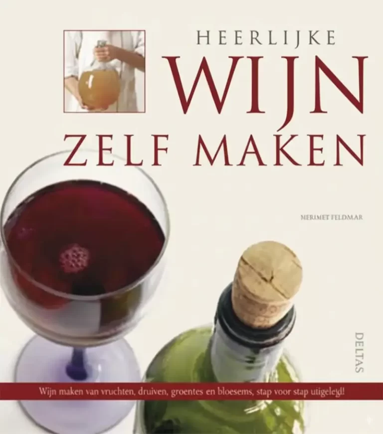 Het Boek HEERLIJKE WIJN ZELF MAKEN van Herbert Feldkamp