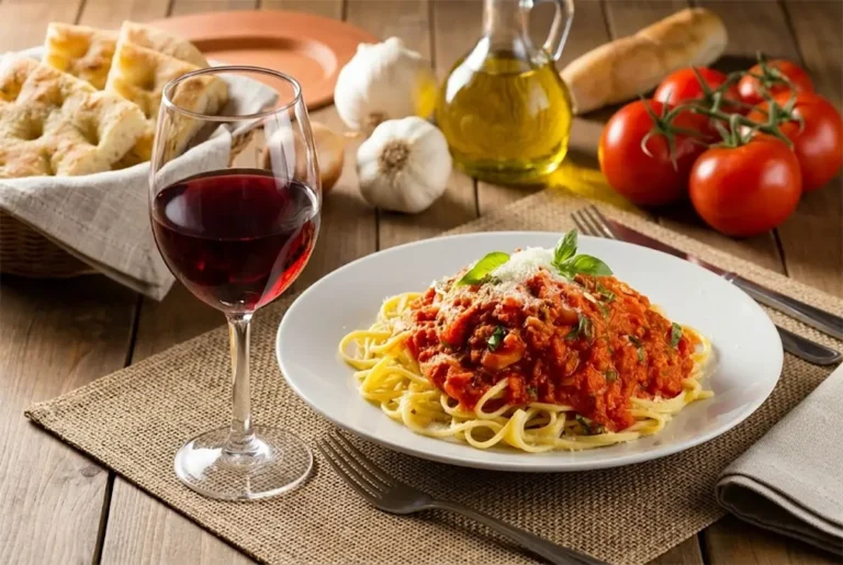 Welke wijn past bij Italiaanse tomatensaus
