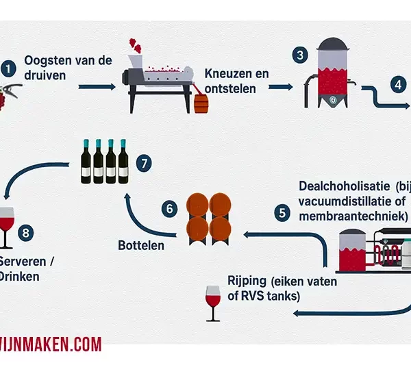 Hoe maak ik zelf alcoholvrije wijn thuis? 🍇🍷