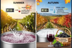 Wijn maken in de herfst: voordelen, druivensoorten en uitvoerig stappenplan